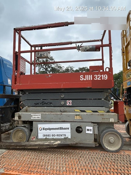 2019 Skyjack SJIII-3219 Standard Options