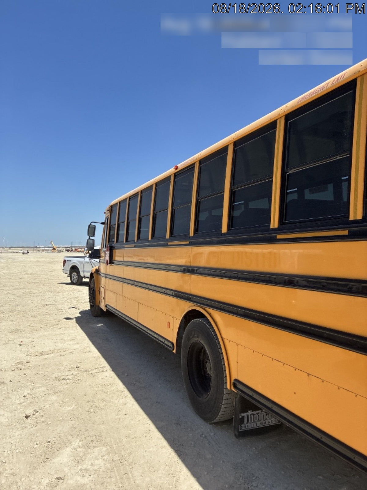 2014 FREIGHTLINER Thomas 72 Passenger Bus