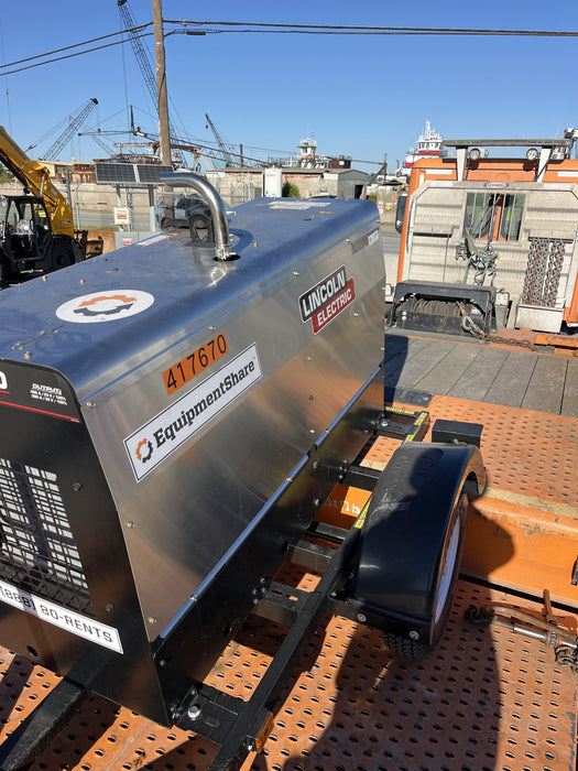 2024 Lincoln Electric LE400 Kubota V1505, Trlr, Cable Rack, Light Kit, ES Decals, T3