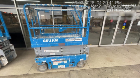 2020 Genie GS-1930 Fixed rails with chain entry gate - Pre A92.20