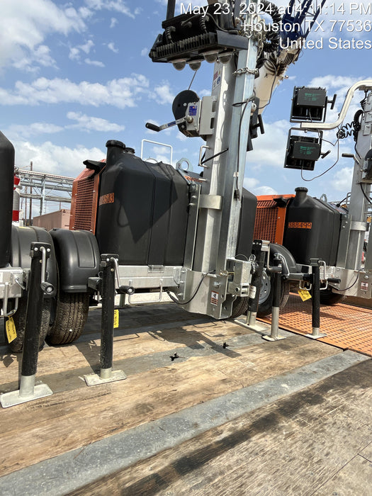 2024 Wanco WLTT-4MM4K Diesel, Deep Sea Controller, Shore Power Plug, Auto Start, (4) 350W LED Floodlights, 4kW Generator, 60 Gal Fuel Tank, 2" Ball, T3