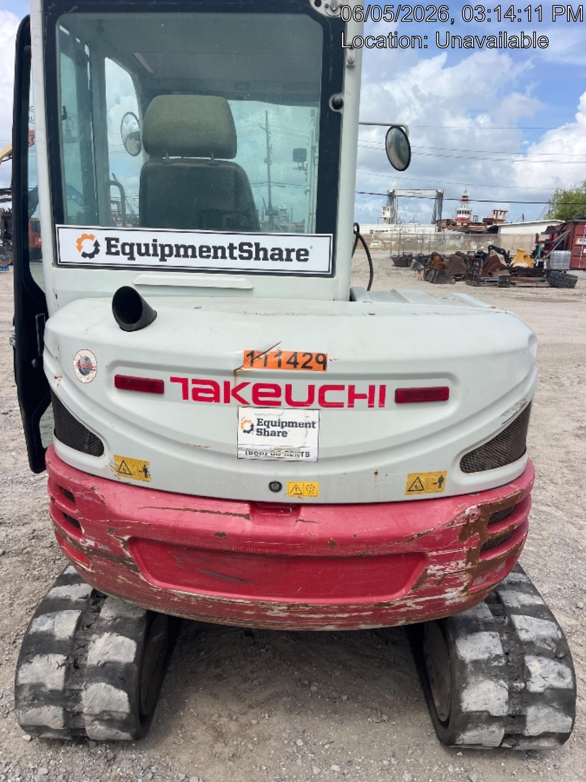 2020 Takeuchi TB250-2C Cab/Heat/Air, Rubber Tracks, Manual TAG QC