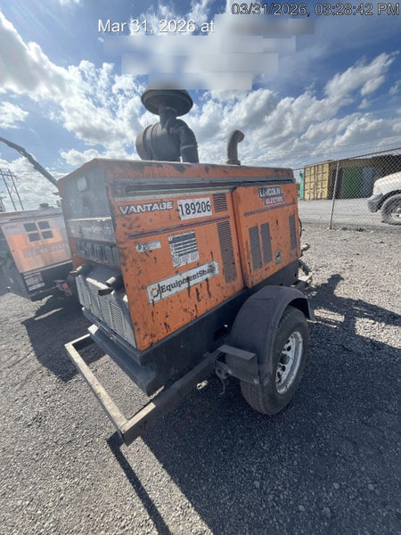 2021 Lincoln Electric Vantage 549X Ready Pak 3, ORANGE (includes trailer, cable rack, fender light kit)