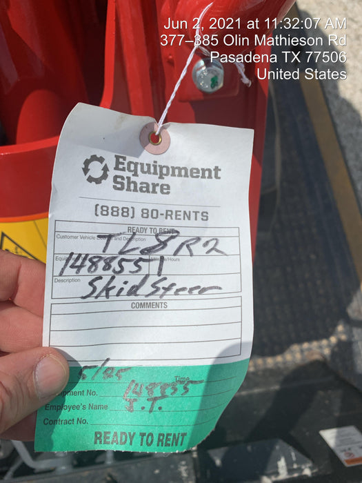 2021 TAKEUCHI TL8R2-R