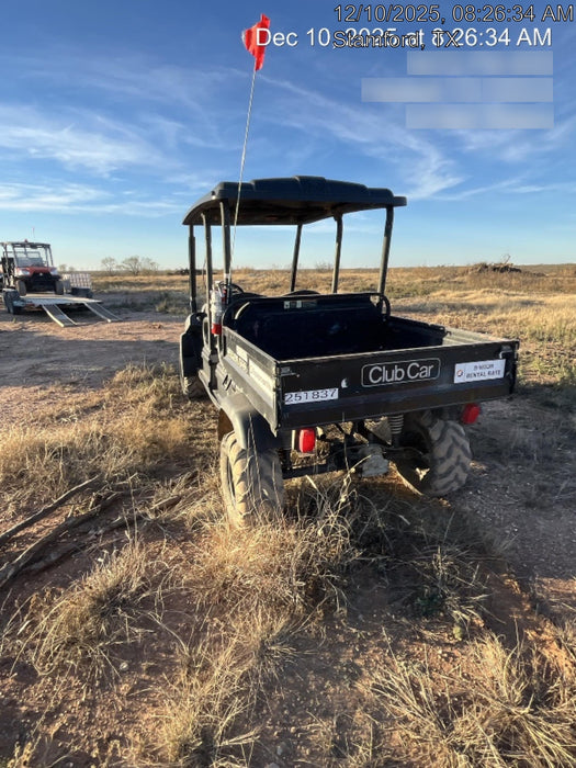 2023 Club Car CA1700D Canopy, Diesel, 4 Passenger