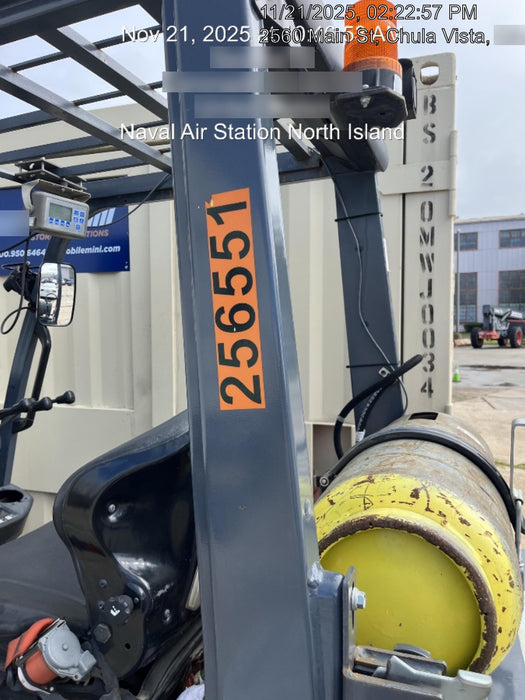 2022 TOYOTA 8FGU25 LP w/ Scale