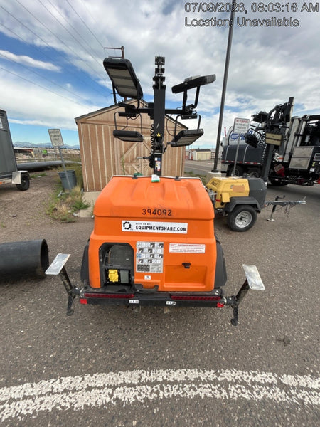 2024 Generac MLT2 Diesel, Flex Switch 120V Input, Powerzone Controller, 
(4) 320W LED Lights, 4kW Generator, 39.9 Gal Fuel Tank, 2" Ball, T3