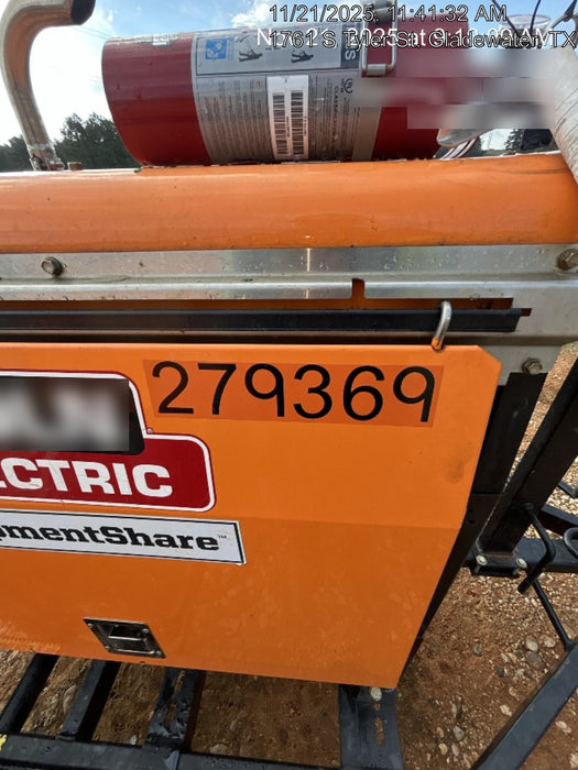 2022 Lincoln Electric LE400 Kubota V1505, Trlr, Cable Rack, Light Kit, ES Decals, T3