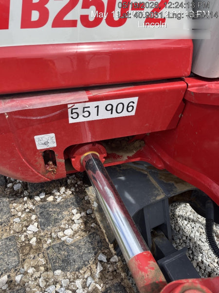 2025 TAKEUCHI TB250-2CR
