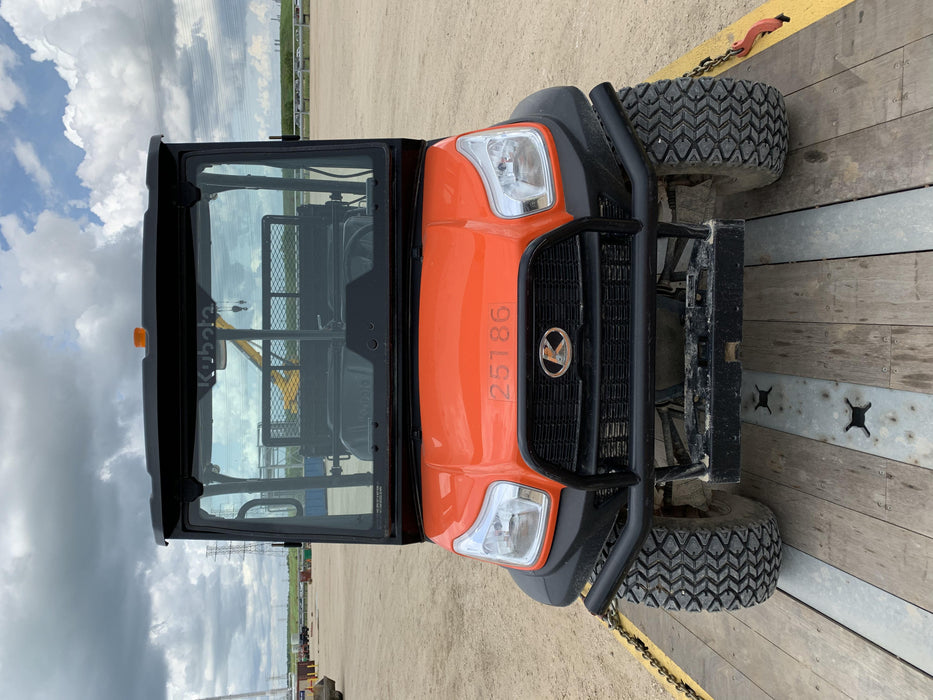 2019 Kubota RTV-X1140W-H 4wd Utility Cart, LED Strobe, Windshield Tempered Glass, Pastic Canopy, Wire Harness Kit, Backup Alarm