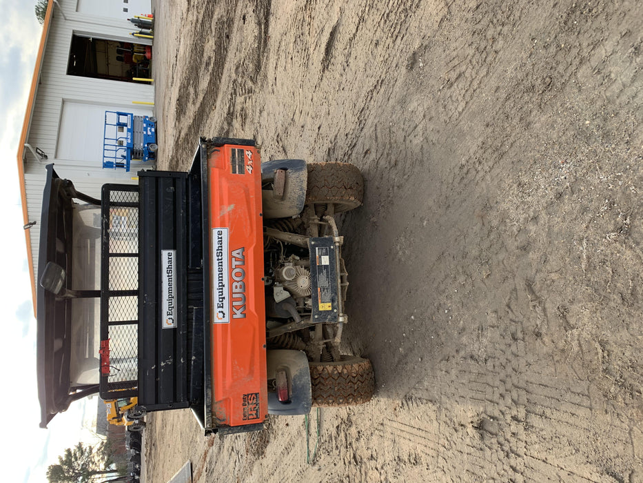 Kubota RTV-X1140W-H 4WD utility cart -LED strobe -Windshield tempered glass -Plastic canopy -Wire harness kit -Backup alarm