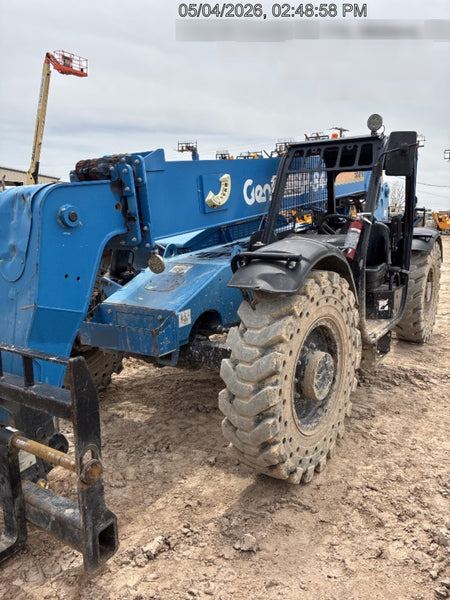2018 Genie GTH-844 Genie GTH-844 w/Open ROPS, Solid Tires, beacon/work lights, 60" carriage/forks