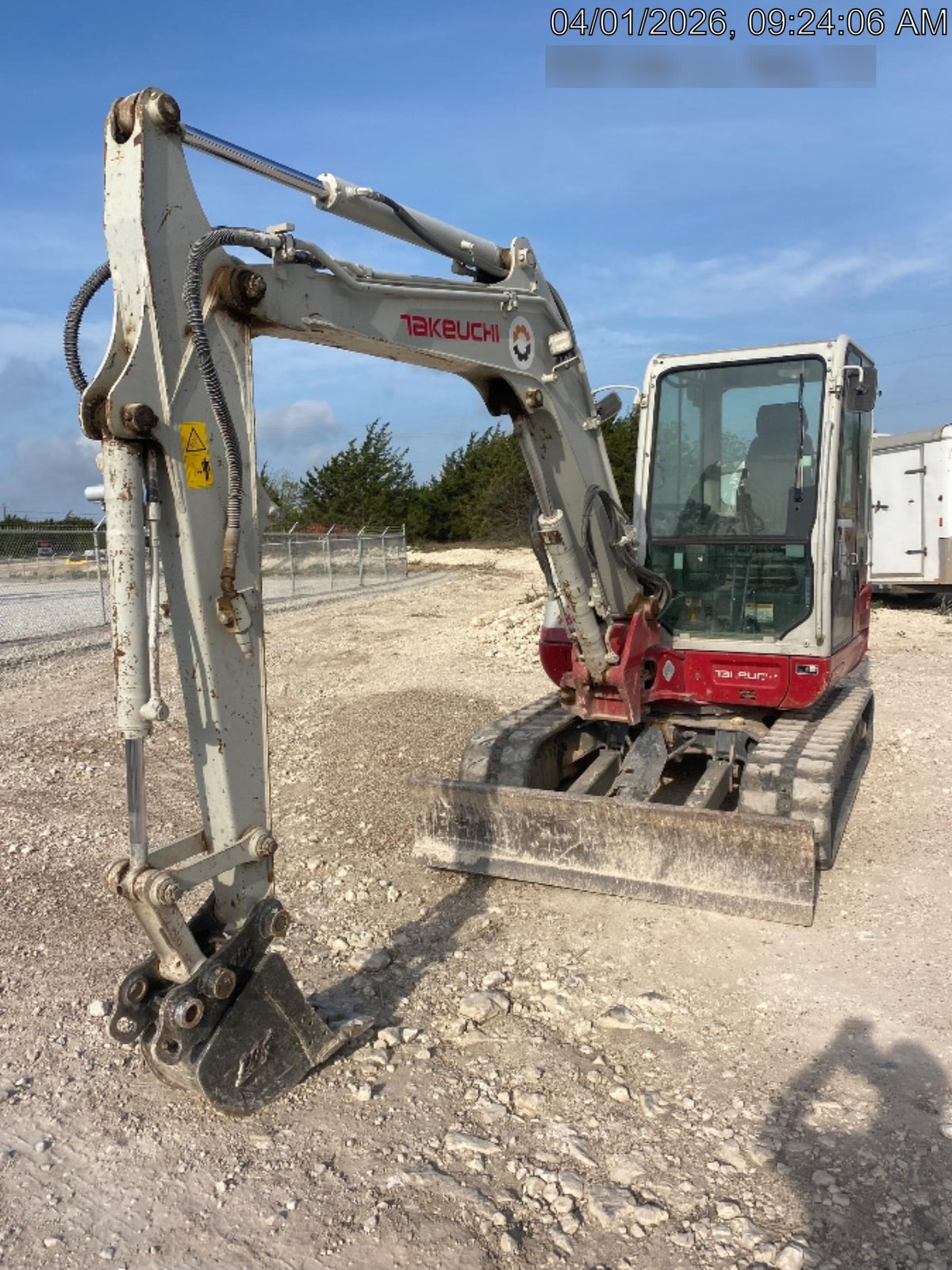 2020 Takeuchi TB250-2C Cab/Heat/Air, Rubber Tracks, Manual TAG QC