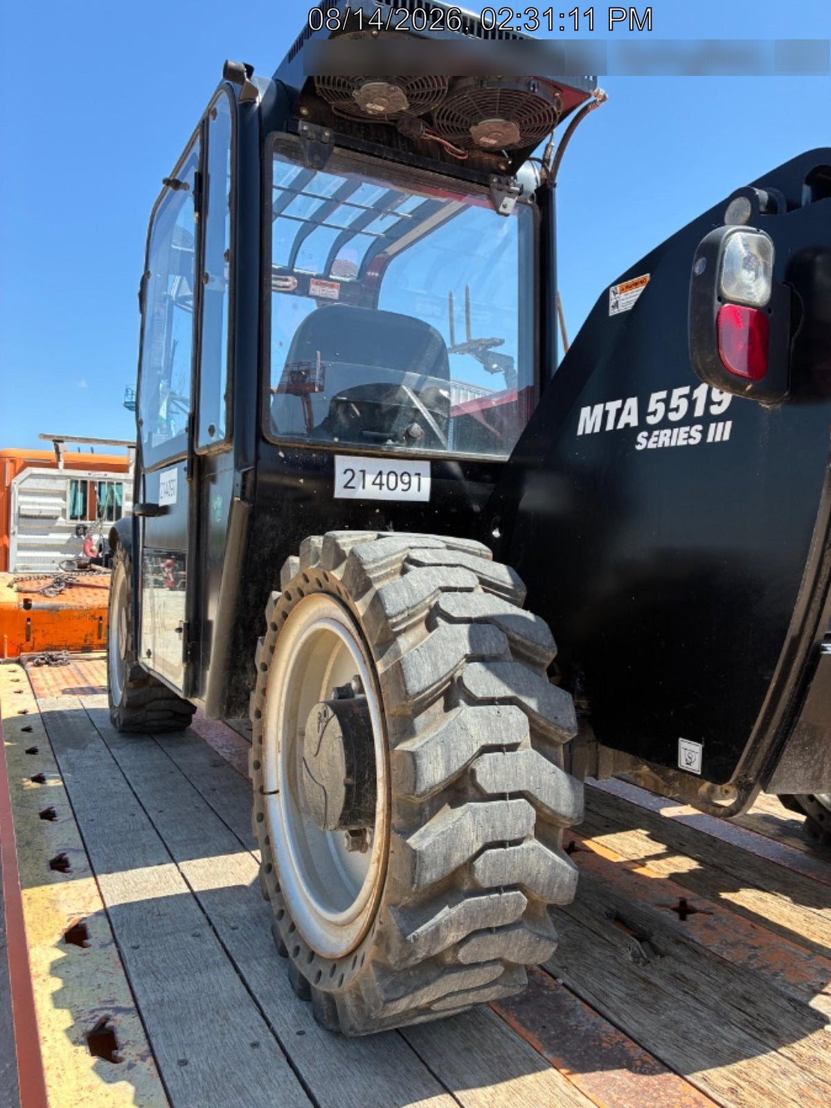 2022 MANITOU MTA5519