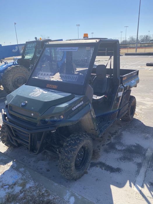 2021 Yanmar YU1000 Canopy, Steel Wheel, Poly WindShield, Beacon, Backup Alarm