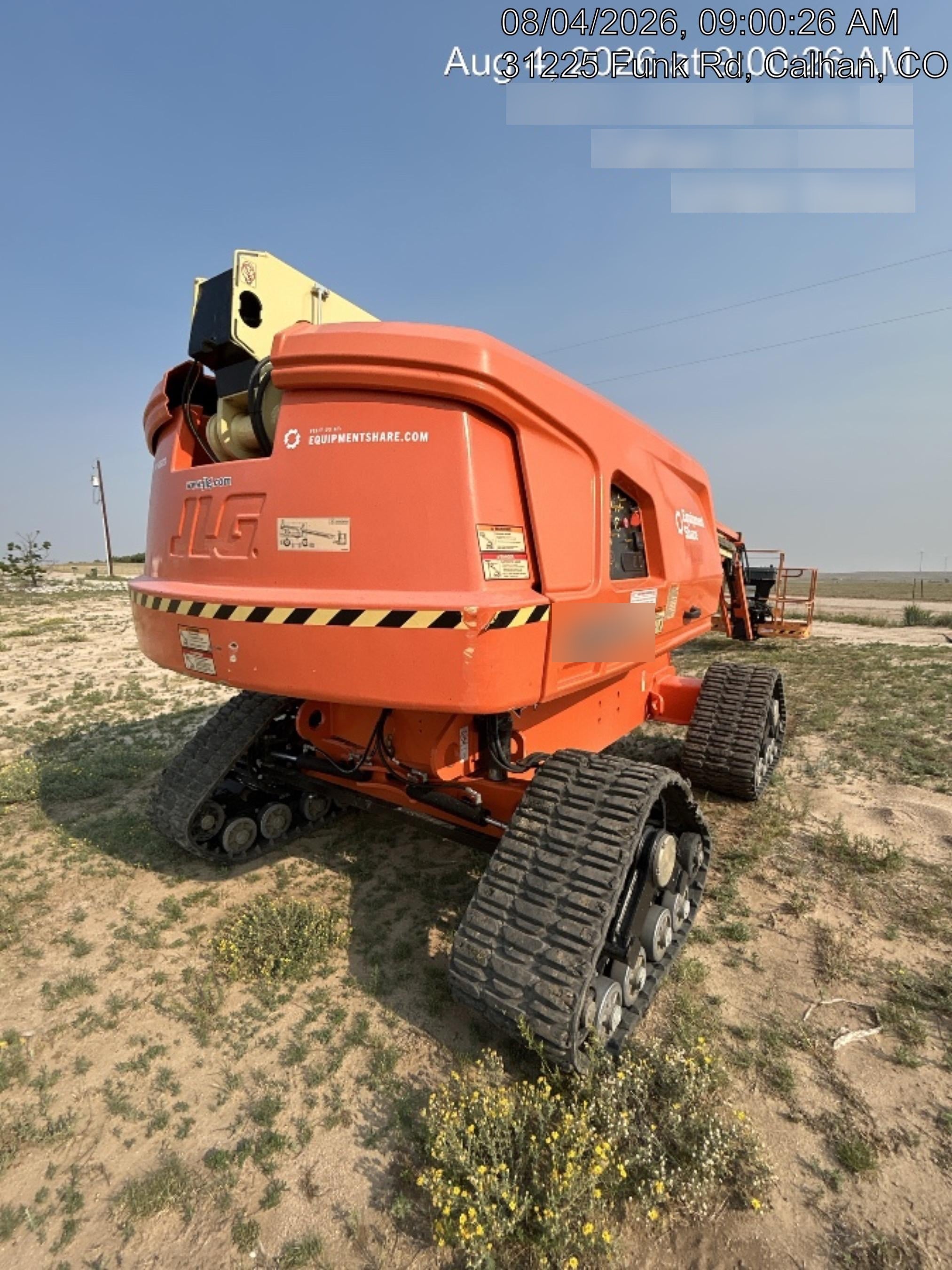 2022 JLG 660SJ Quad Track