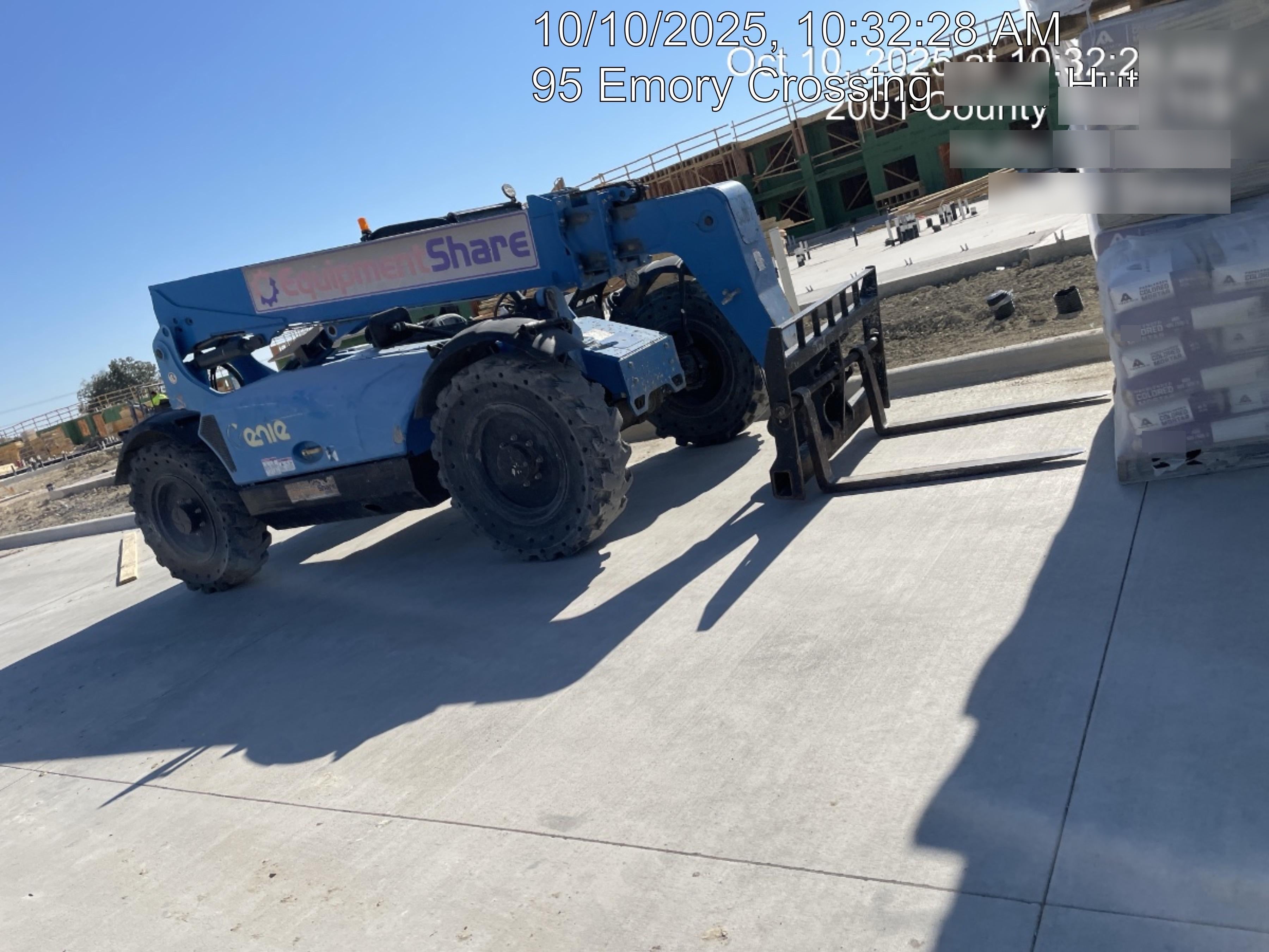 2017 Genie GTH-636 Genie GTH636, Solid RT Tires, T4F, worklights (LED, rear), Open ROPS