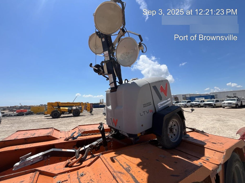 2018 Wacker Neuson LTV6K-MH Wacker Neuson LTV6K Mobile Light Tower w/Fuel Level Sensor Installed