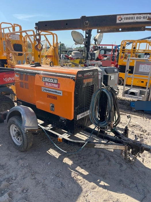 2022 Lincoln Electric LE400 Kubota V1505, Trlr, Cable Rack, Light Kit, ES Decals, T3