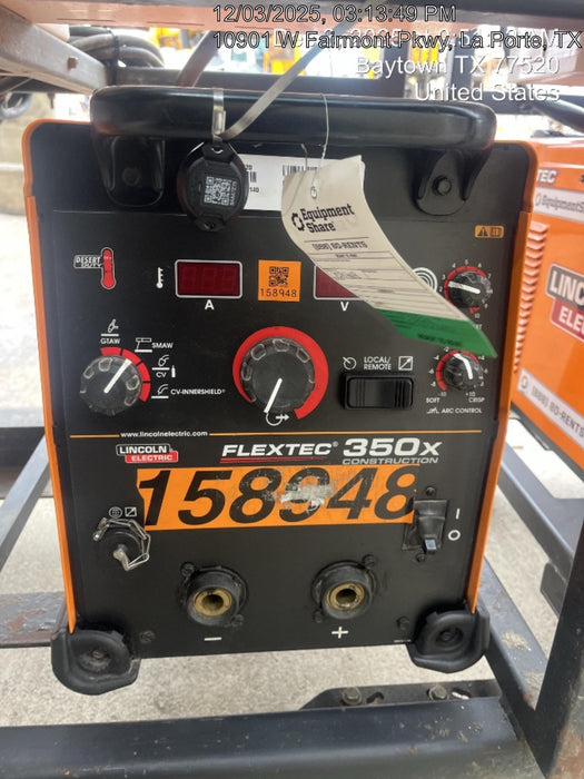 2021 LINCOLN ELECTRIC FLEXTEC 350X