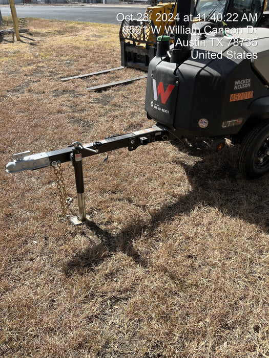 2024 Wacker Neuson LTT4 Diesel, Kohler KDW702, Deep Sea Controller, Auto Start, LED 320W, Bypass Outlet, T3