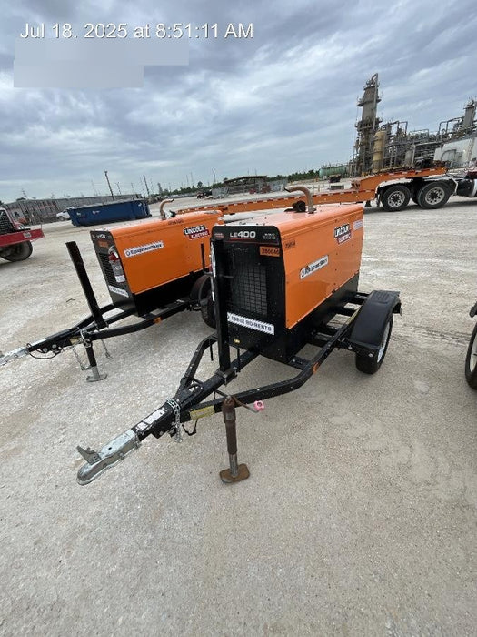 2022 Lincoln Electric LE400 Kubota V1505, Trlr, Cable Rack, Light Kit, ES Decals, T3