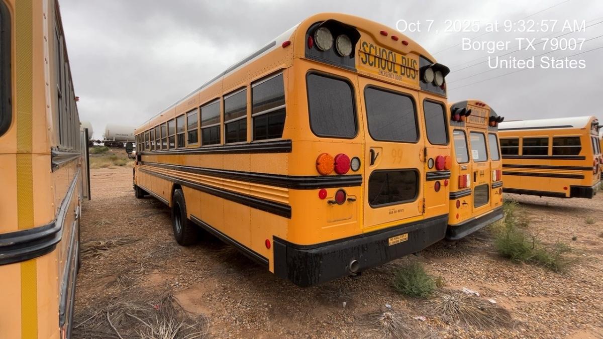 2012 BLUE BIRD 72 Passenger Bus