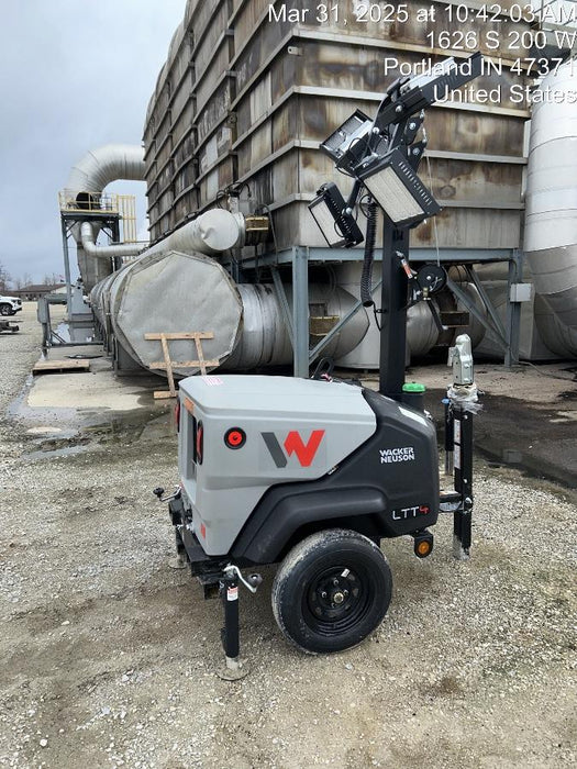 2024 Wacker Neuson LTT4 Diesel, Kohler KDW702, Deep Sea Controller, Auto Start, LED 320W, Bypass Outlet, T3