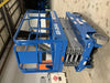 2019 Genie GS-2646 folding rails with full height swing gate, 800W Inverter