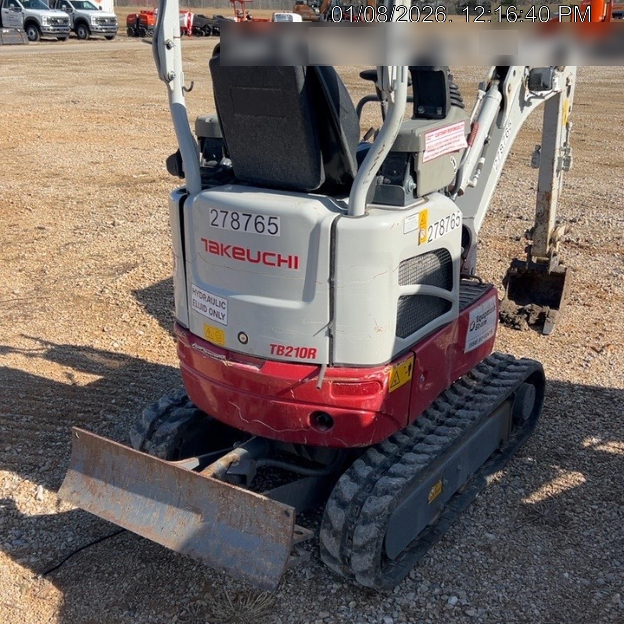 2022 TAKEUCHI TB210R