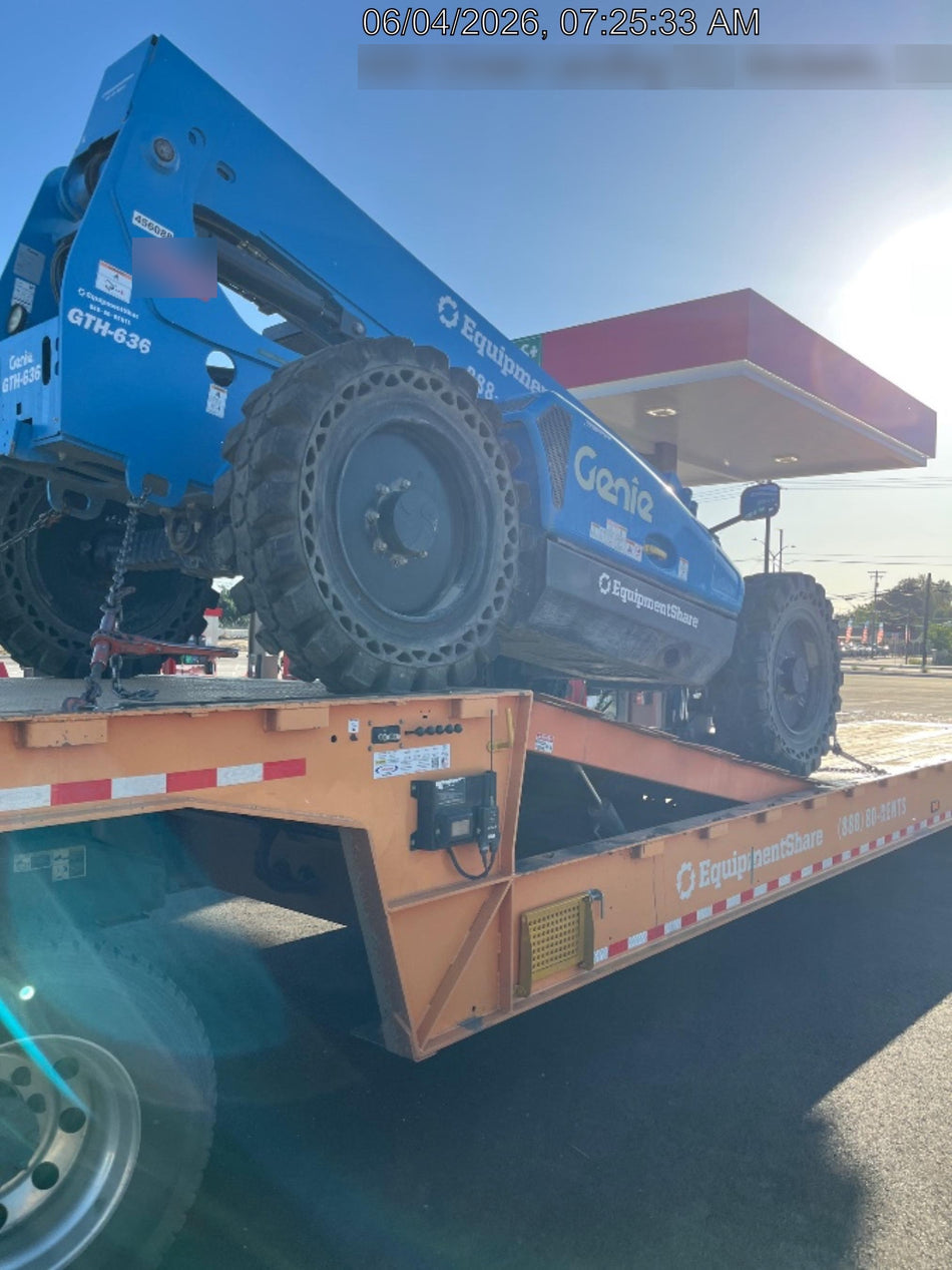 2024 Genie GTH-636 74Hp Dsl, Cab/Heat/Air, Sld Tires, LED WL, Bcn, L Hook, T3 + Access Control,