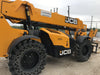 2019 JCB 510-56 74 HP w/CAB/HVAC, Beacon, Worklights, Aux Hydraulics, Solid Tires 72" Carriage/60" Forks