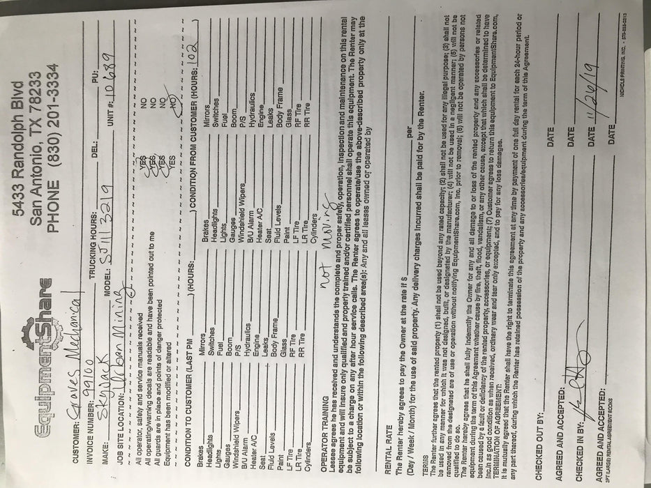 2018 SKYJACK SJIII-3219