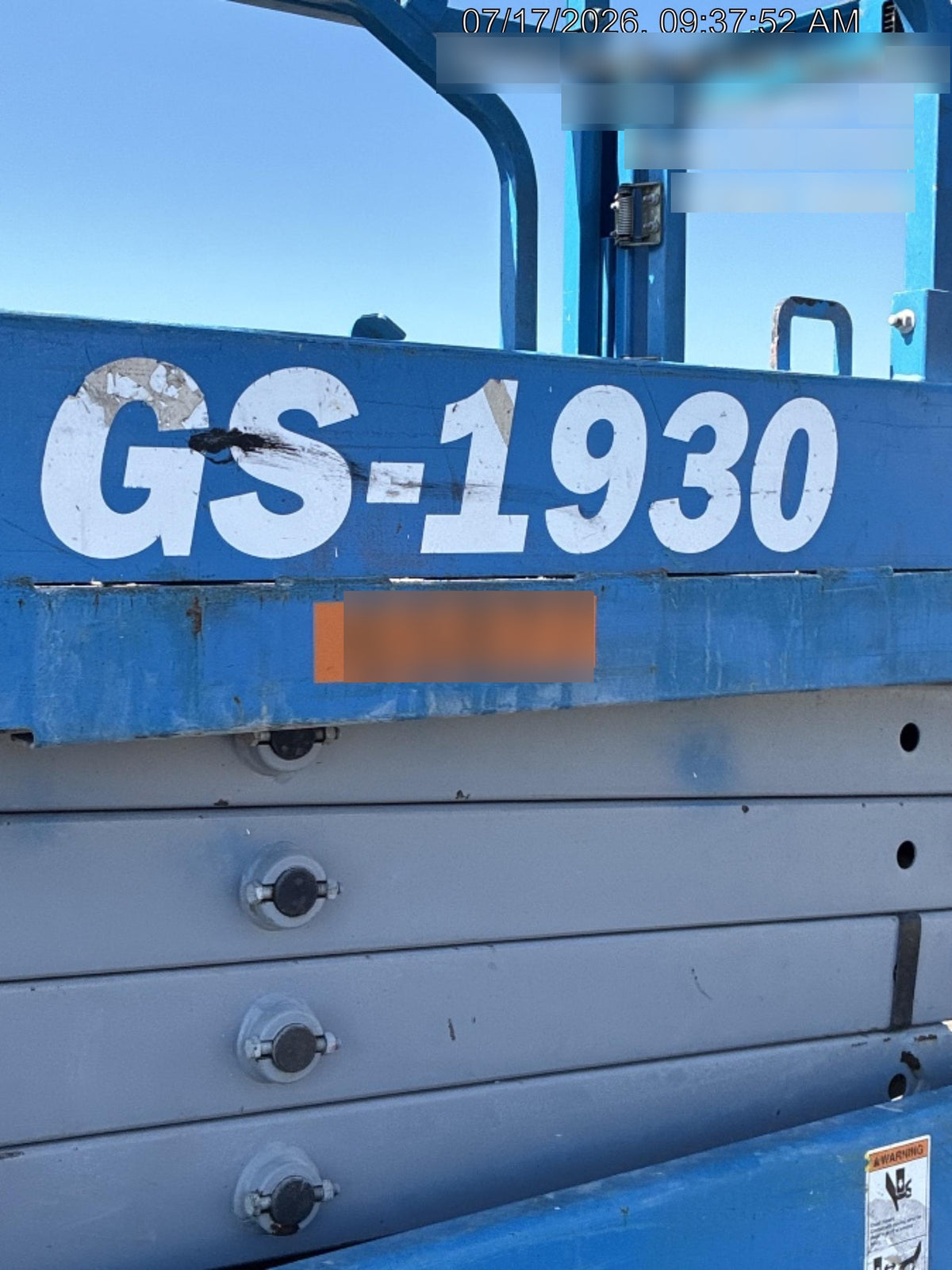 2020 Genie GS-1930 GENIE GS-1930