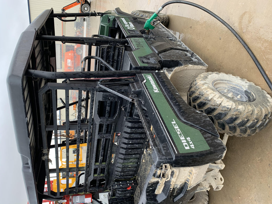 2019 Kawasaki MULE PRO-DX Kawasaki Mule 4x4 Diesel UTV w/Hard Top, Windshield, Beacon, Backup Alarm, ES Keypad/Hardware Installed