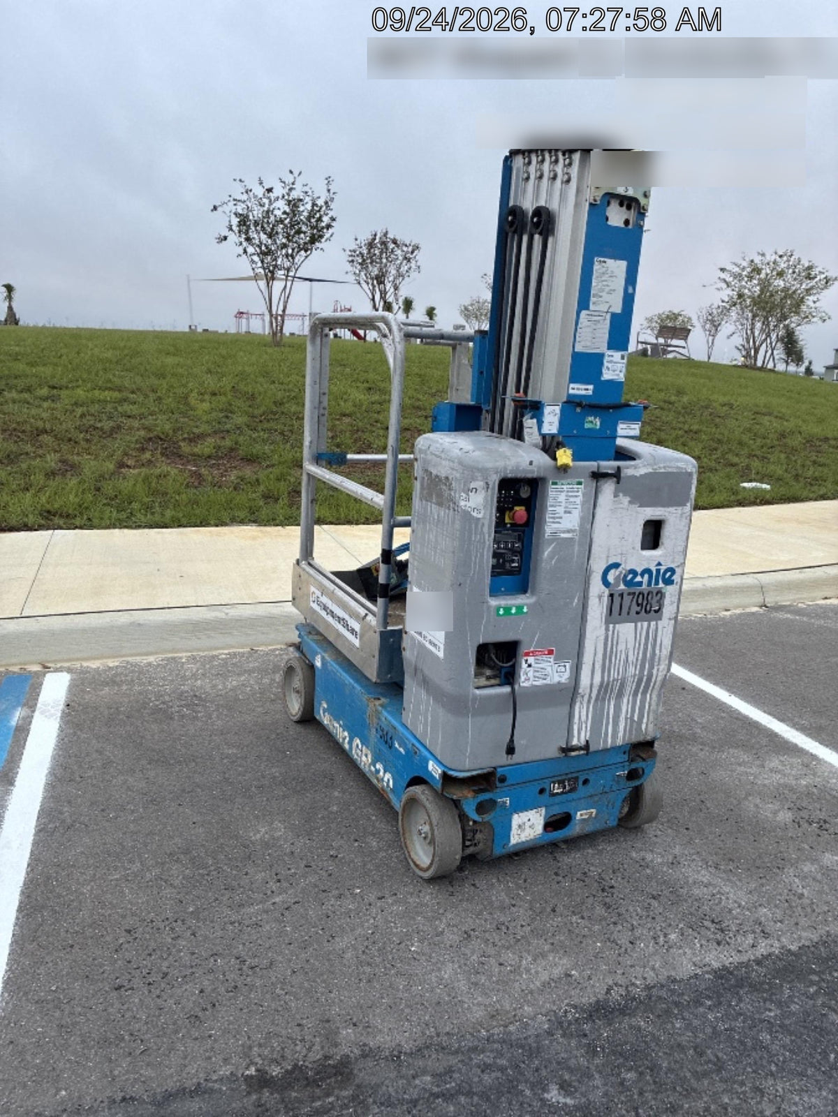 2020 GENIE GR-20