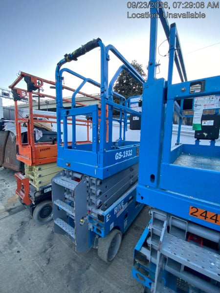 2024 Genie GS-1932 Electric Drive, Sld NM Tires, DBcns, T3 + Access Control