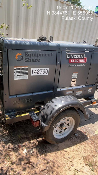 2021 Lincoln Electric Dual Maverick 200/200X Ready Pak 3 (includes trailer, cable rack, fender light kit)