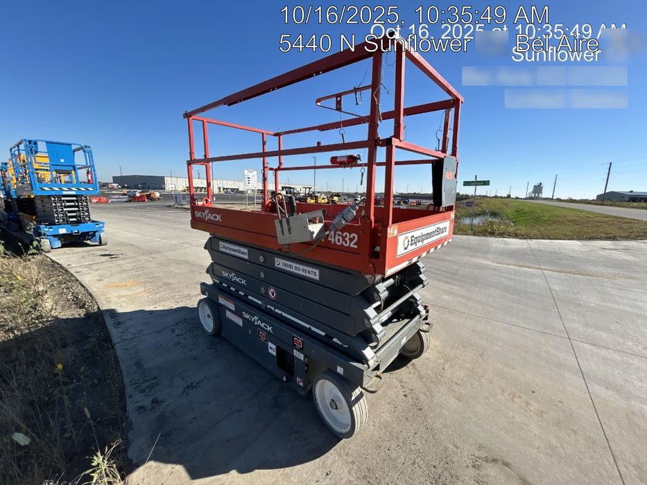 2018 Skyjack SJIII-4632 Standard Rental Specs