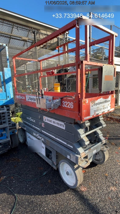 2019 Skyjack SJIII-3226 Standard Options, Trojan Batteries