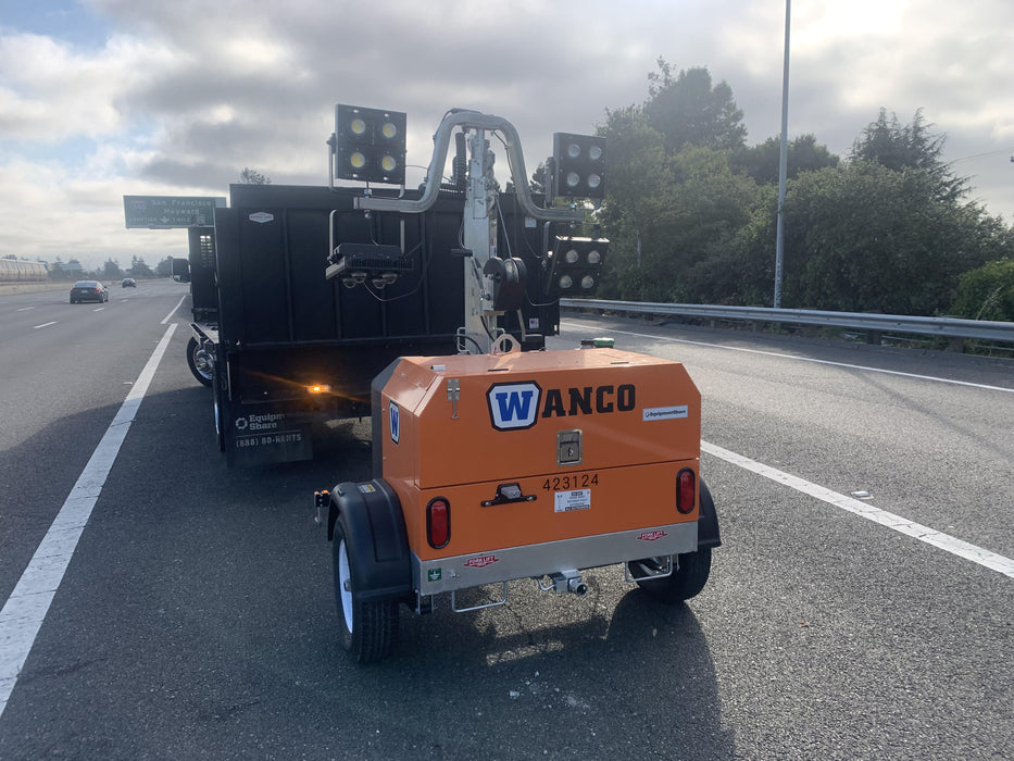 2024 Wanco WLTT-4MM4K Diesel, Deep Sea Controller, Shore Power Plug, Auto Start, (4) 350W LED Floodlights, 4kW Generator, 60 Gal Fuel Tank, 2" Ball, T3