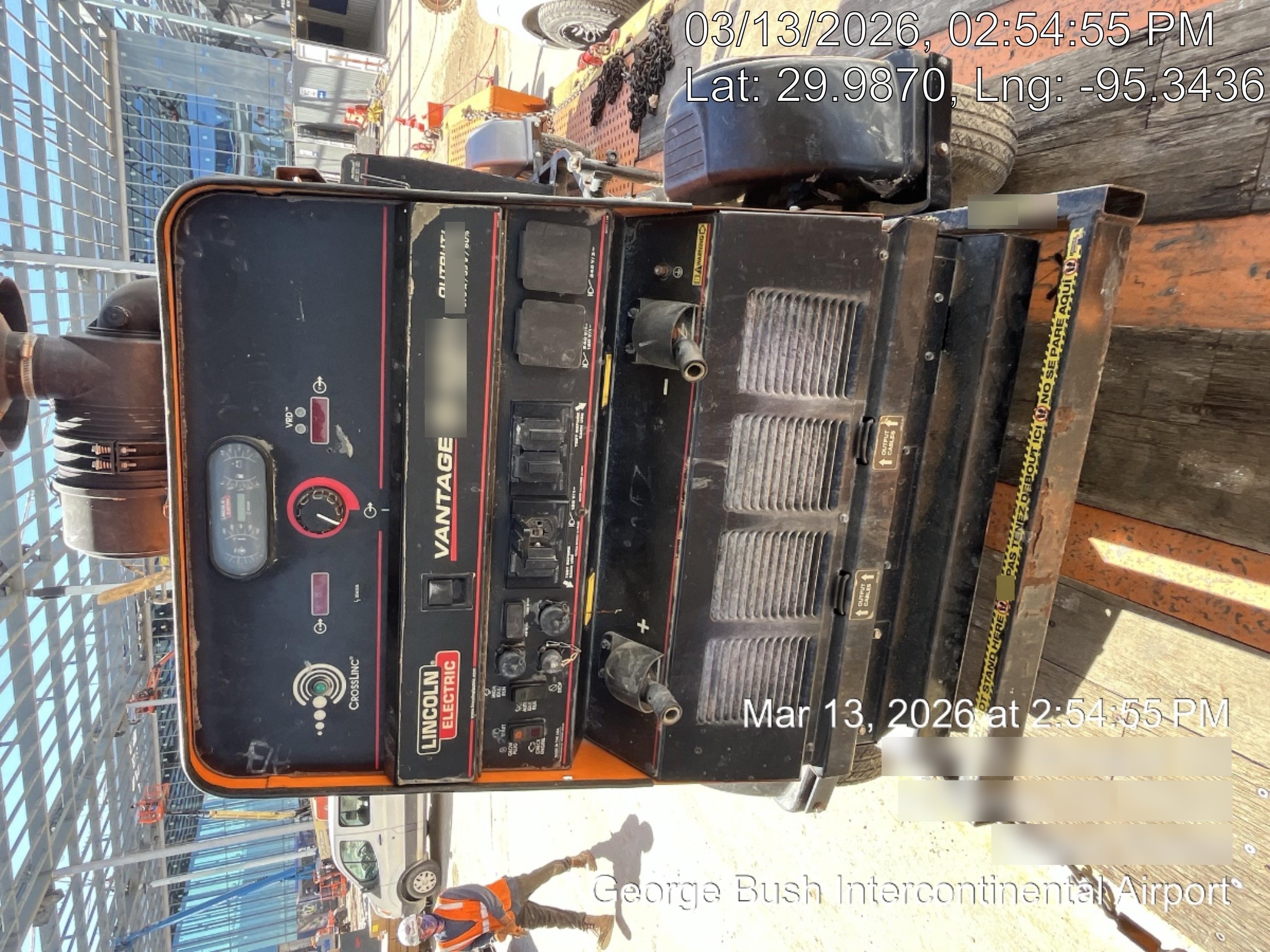 2021 Lincoln Electric Vantage 549X Ready Pak 3, ORANGE (includes trailer, cable rack, fender light kit)