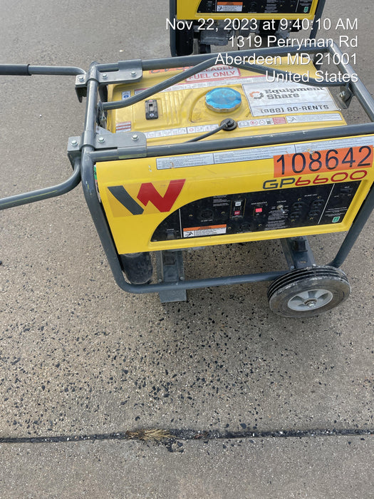 2020 WACKER NEUSON GP6600A