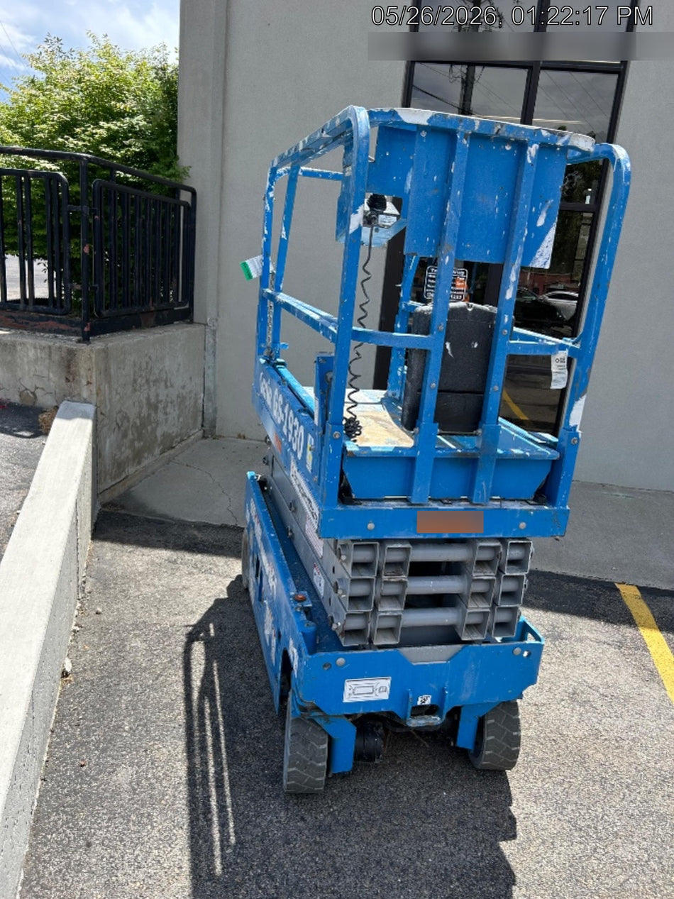 2018 Genie GS-1930 Genie GS-1930 w/Fixed Rail, Chain Entry