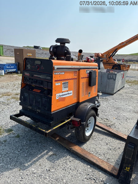 2021 Lincoln Electric Vantage 549X Ready Pak 3, ORANGE (includes trailer, cable rack, fender light kit)