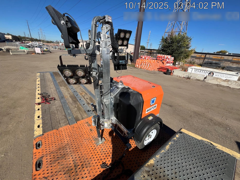 2024 Wanco WLTT-4MM4K Diesel, Deep Sea Controller, Shore Power Plug, Auto Start, (4) 350W LED Floodlights, 4kW Generator, 60 Gal Fuel Tank, 2" Ball, T3