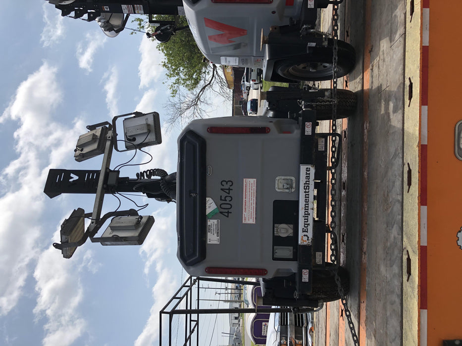 2019 Wacker Neuson LTV6K-LED LTV6K Light Tower, LED 300W, Telematics EQ SH Kubota