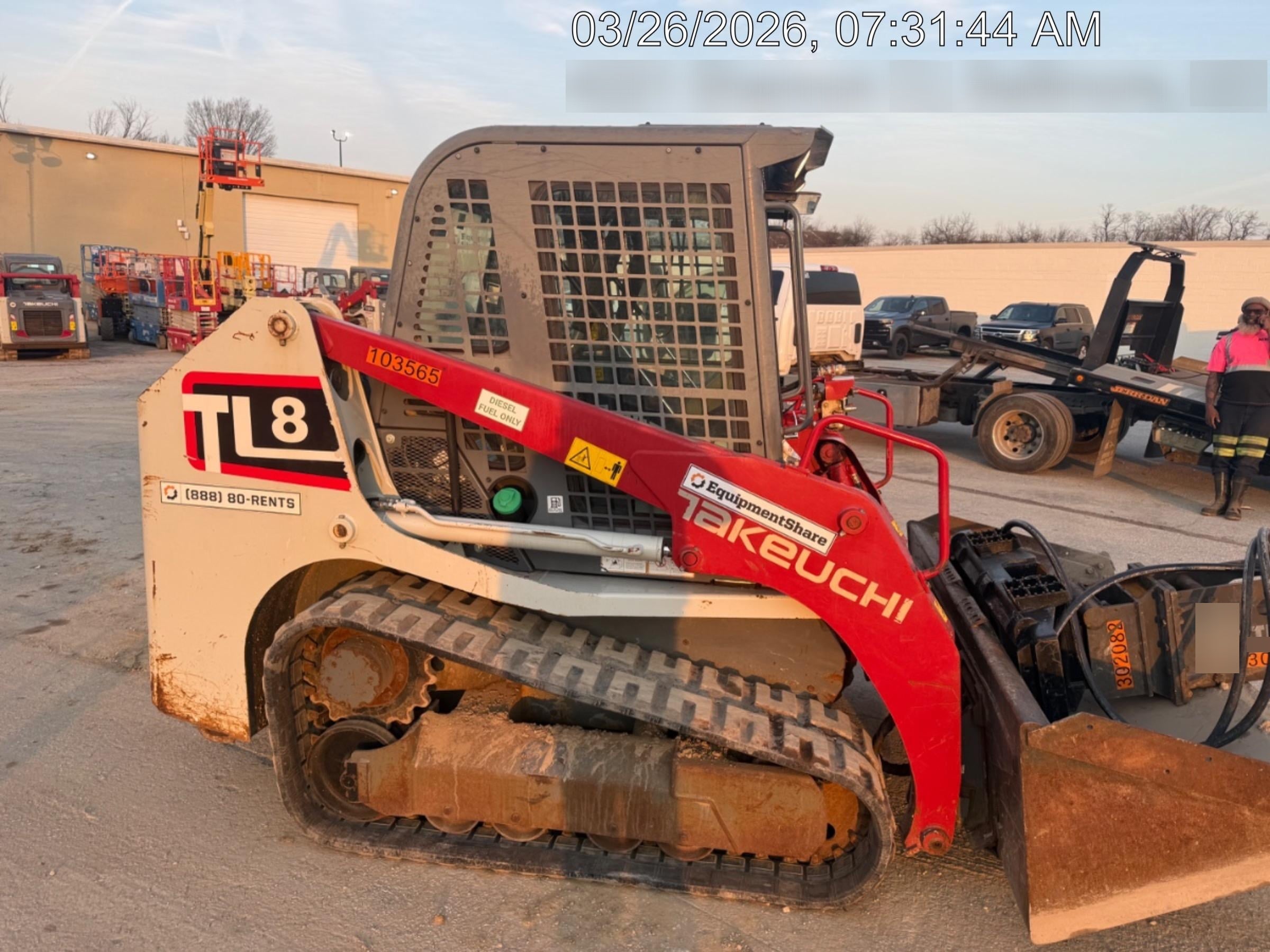 2020 TAKEUCHI TL8