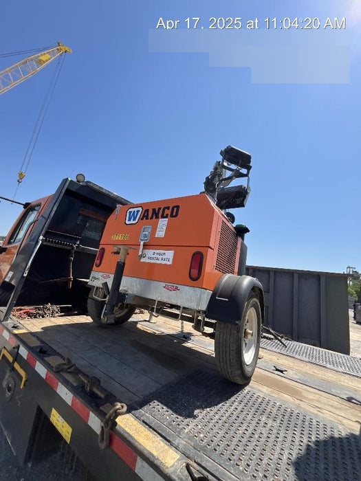 2023 Wanco WLTT-4MM4K Diesel, Deep Sea Controller, Shore Power Plug, Auto Start, (4) 350W LED Floodlights, 4kW Generator, 60 Gal Fuel Tank, 2" Ball, T3