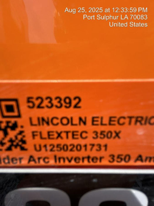 2025 LINCOLN ELECTRIC FLEXTEC 350X